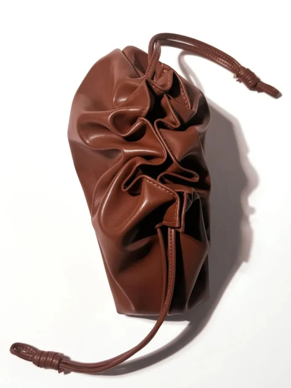 NWT Patrick Ta The Elevated Beauty Bag in Brown